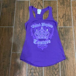 Purple tank